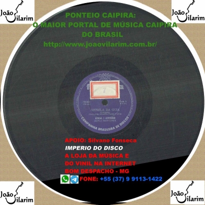 Nho Pai E Nho Fio - 78 RPM 1959 (CHANTECLER 78-0100)